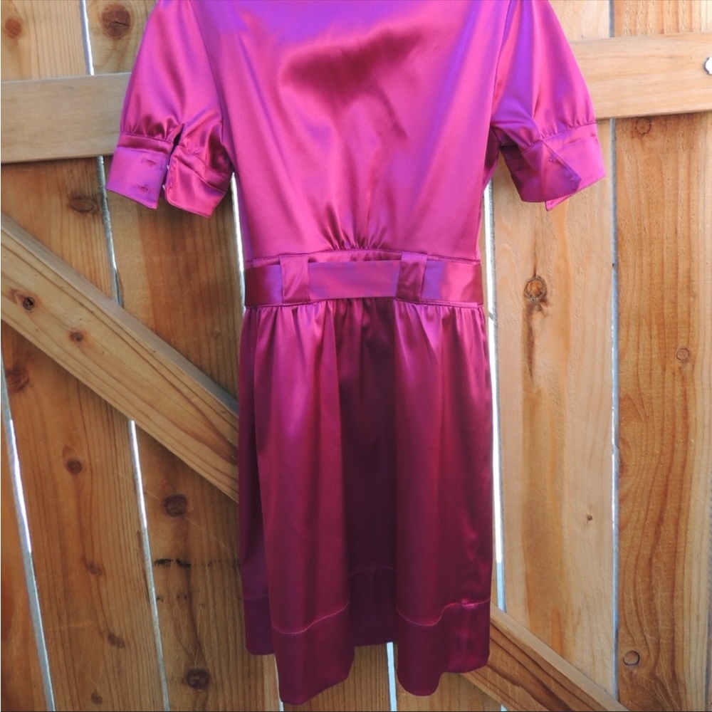 Satin dress - Picture 3 of 5